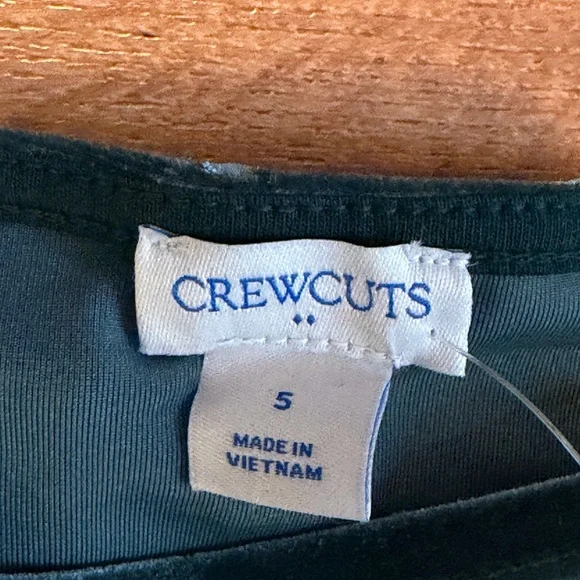 Crewcuts Girls' velvet flutter-sleeve jumpsuit - Picture 4 of 4